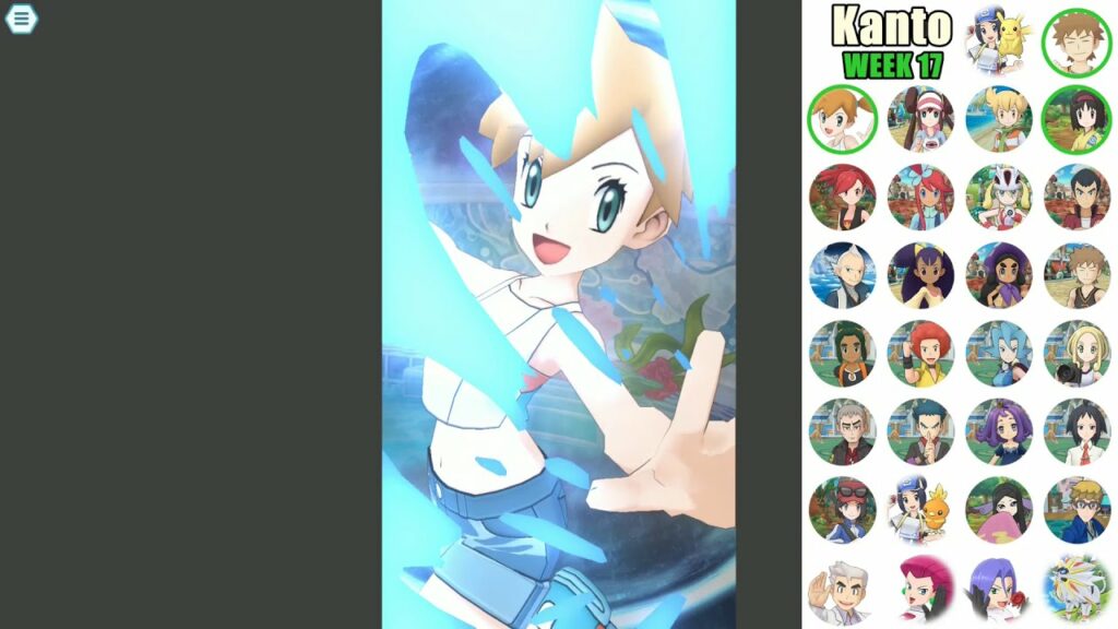 Pokemon Masters EX - F2P Week 17 Champion Stadium TEAM SKILL ANIMATION Full Run w Free Characters