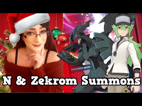 Christmas Luck! N and Zekrom Summons on Pokemon Masters EX