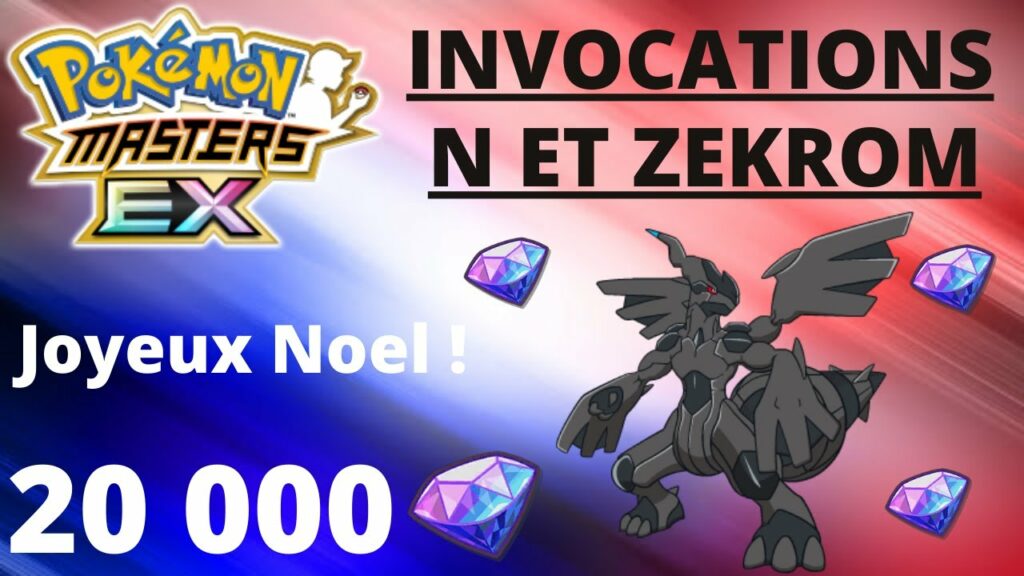 JUSTICE ! INVOCATIONS N ET ZEKROM - POKEMON MASTERS EX