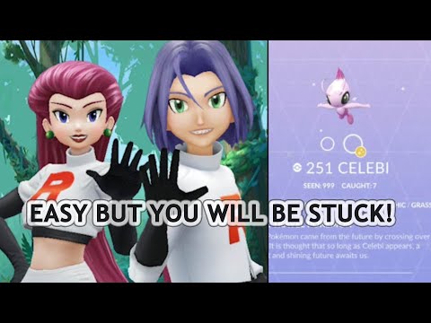 Finding Shiny Celebi in the Secrets of the Jungle Part 1. Easy but we are stuck?