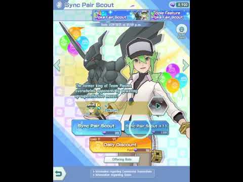 Pokemon Masters EX - N and Kanto Trio PokeFair Scout