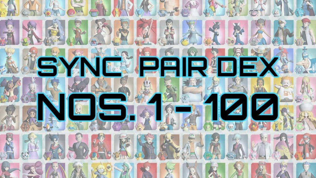 [Pokemon Masters EX] ALL RELEASED SYNC PAIRS (before Lusamine)
