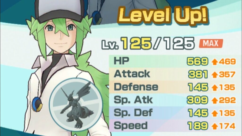 [Pokemon Masters EX] Level Up to 125 - N (and trying him out)