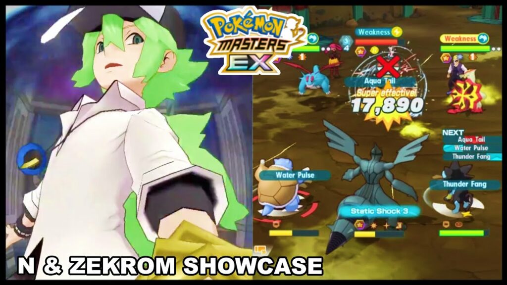 Best Electric Striker??? N & Zekrom 3/5 Showcase! | Pokemon Masters EX