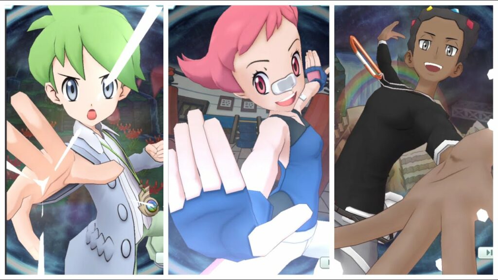 Pokemon Masters EX Level 130 Training Area Cap Unlock F2P No Pokemon Defeated Wally, Grant & Maylene