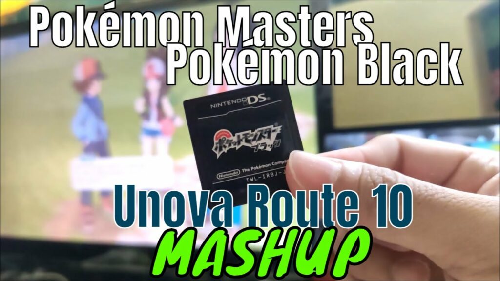 Pokemon Masters EX - MASHUP - The Ideal Formula Menu & Pokemon Black White Unova Route 10 Mashup