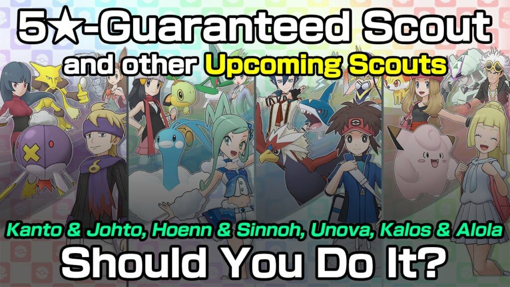 [Pokemon Masters EX] 5-STAR GUARANTEED SCOUTS AND MORE! Should You Do It? | In-Depth Discussion