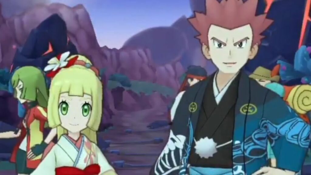 Pokemon Masters EX: Season's Greetings Story Event Preview New Year Lance & Lillie