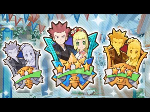 Pokemon Masters EX: F2P 3 Vs 9 Season's Greetings Full-Force Battle