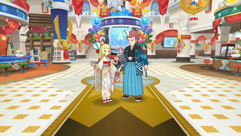 Pokemon Masters EX - New Year Greetings from Lance and Lillie gift 3000 gems! [Day 1]