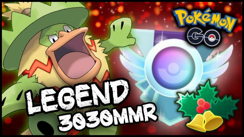 Reached LEGEND (3000+) with LUDICOLO in HOLIDAY CUP! Pokemon Go Battle League.
