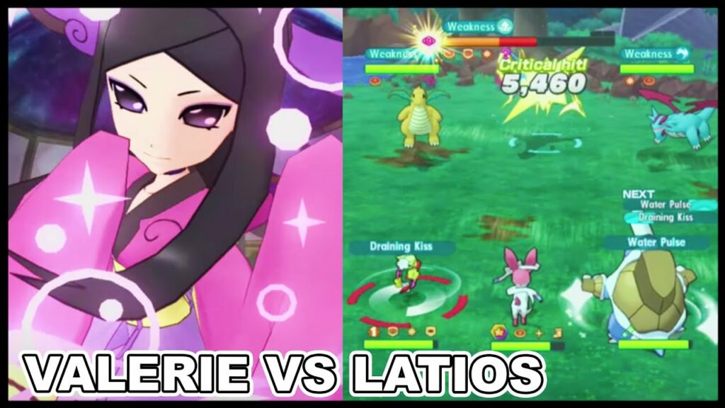 Can Valerie Beat Latios? Draining Kiss Self Heal Spam! | Pokemon Masters EX