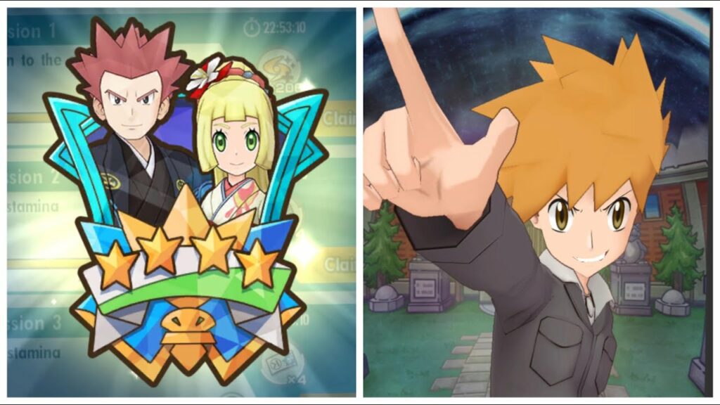 Pokemon Masters EX: 1/5 Blue & Pidgeot Confidently Hurricane Season's Greetings Full-Force Battle