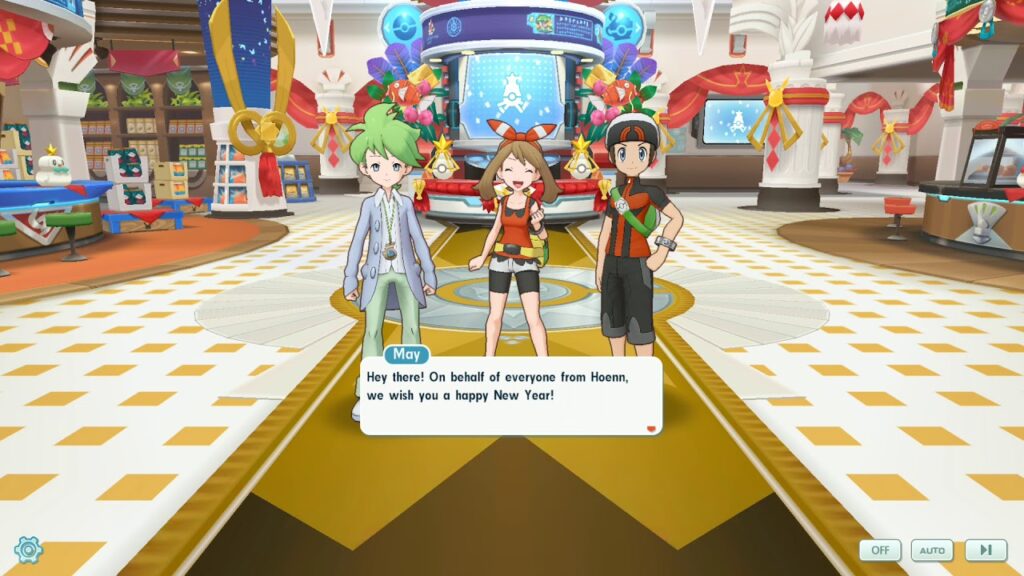 Pokemon Masters EX - New Year Greetings from Wally, May and Brendan [Day 4]