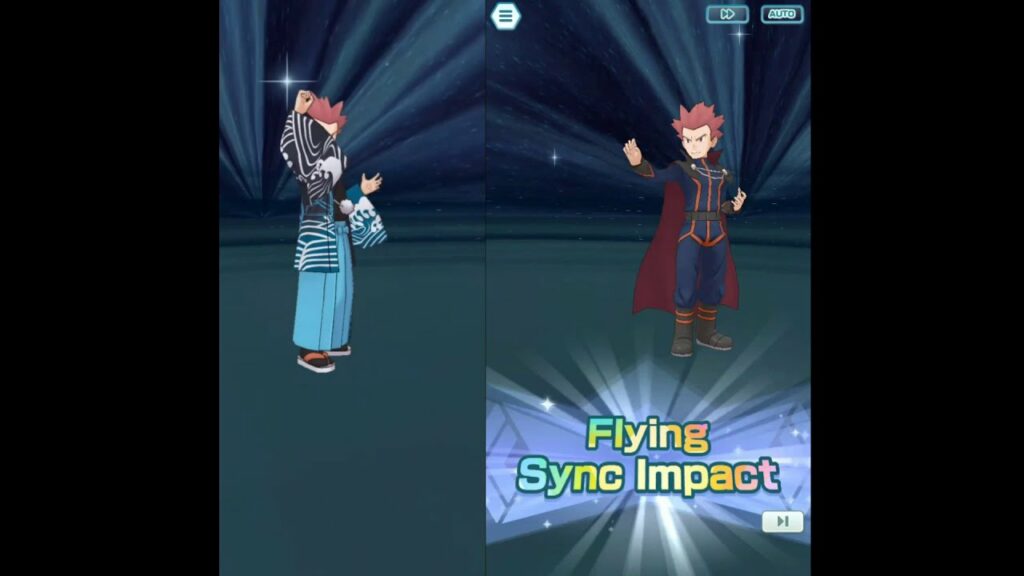 Pokemon Masters EX - Is DeNA reusing sync move animation?? Lance & Gyarados Sync Move Comparison