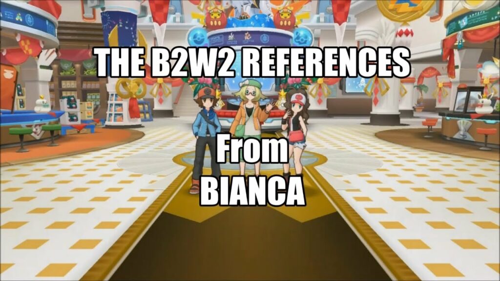 Pokemon Masters EX - New Year Greetings from Unova Hilda Hilbert Bianca [Day 6] and Game References!