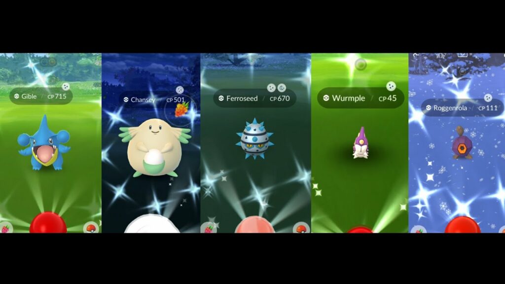 SHINY FERROSEED IN THE WILD! - Pokemon GO Shiny Compilation #194