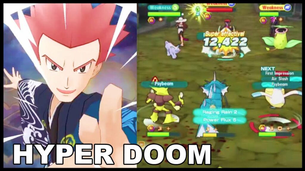 New Year's Lance's Hyper Beam Of Doom! Lance & Gyarados Showcase! | Pokemon Masters EX