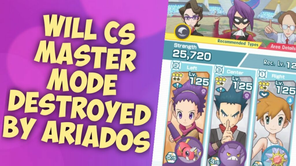 Will Champion Stadium Master Mode 1500 Points Destroyed By 3 Stars Ariados | POKEMON MASTERS EX