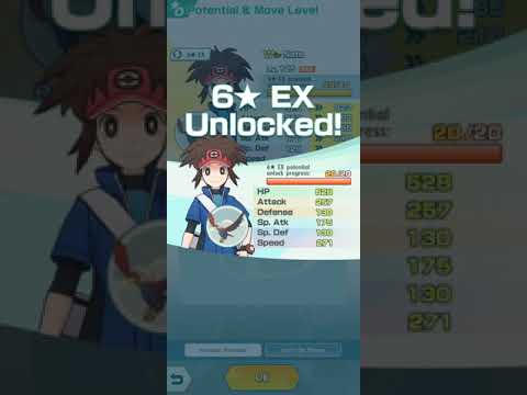 Pokemon masters: nate is now a six star EX trainer
