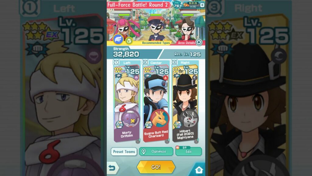 [Pokemon Masters EX] Kaboom! "The True Suicidals" (Morty / SS Red / Fall Hilbert)