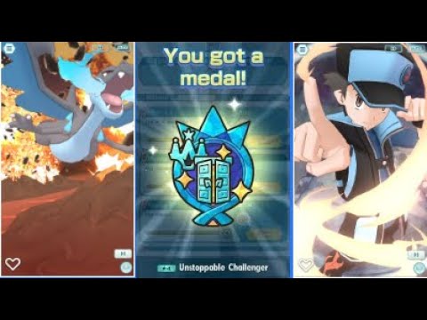 Battle Villa Unstoppable Challenger Medal | Pokemon Masters