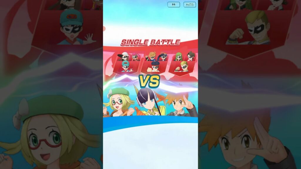 [Pokemon Masters EX] Season's Greetings FFB - Blue / Bianca / SS Elesa