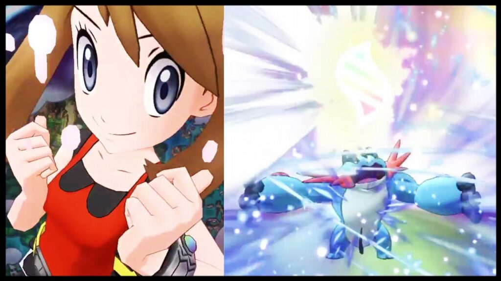 May & Mega Swampert Sync Move Animation Announced! | Pokemon Masters EX