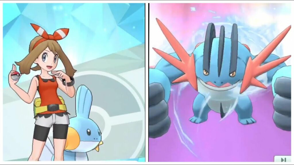 Pokemon Masters EX: May & Mega Swampert Stats & Moveset Preview