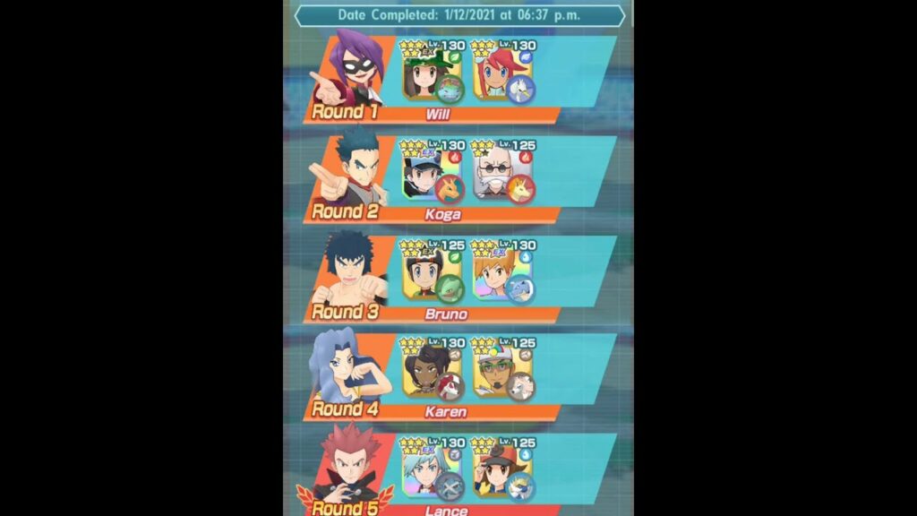 Pokemon Masters - Champion Stadium Johto - Week 3 - 2v3 All Battles (Master Mode, 7500 Points)