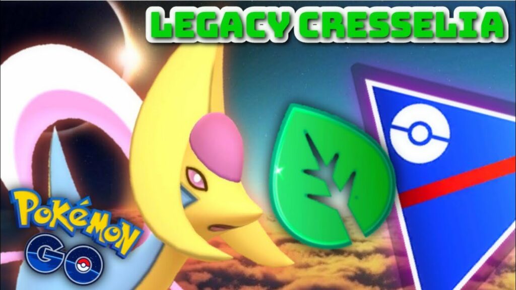 Legacy Grass Knot Cresselia Great League in GO Battle League // Pokemon GO