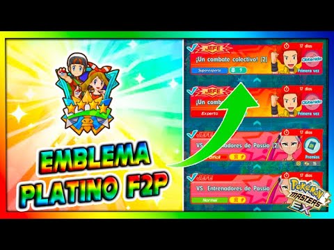EMBLEMA PLATINO F2P - EVENTO HOENN - Pokemon Masters Ex