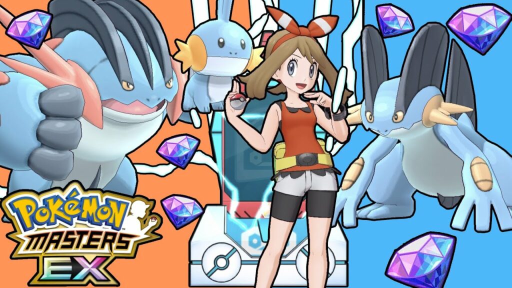 26K MAY AND SWAMPERT SCOUT SUMMONS! | Pokemon Masters EX