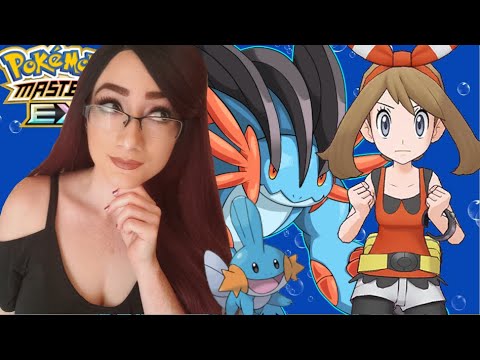 Amazing May and Mega Swampert Summons! Pokemon Masters EX