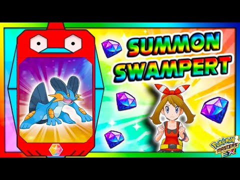 SUMMON SWAMPERT Y AURA (Doble o Nada) - Pokemon Masters Ex