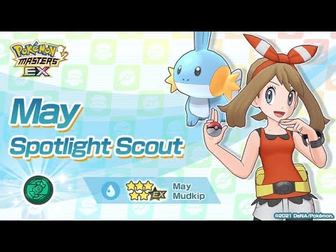 Scouting for May & Mudkip (Pokemon Masters)