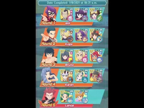 Pokemon Masters - Champion Stadium Johto - Week 4 (Master Mode, 7500 Points)