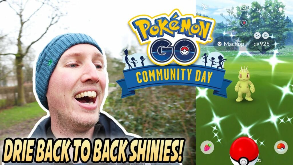 Pokemon GO Nederlands - Machop Community Day Nederland - Drie back to back shiny Machop!
