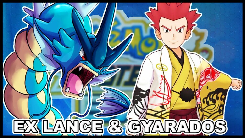 Red Gyarados Outfit! EX New Years Lance & Gyarados Showcase! | Pokemon Masters EX