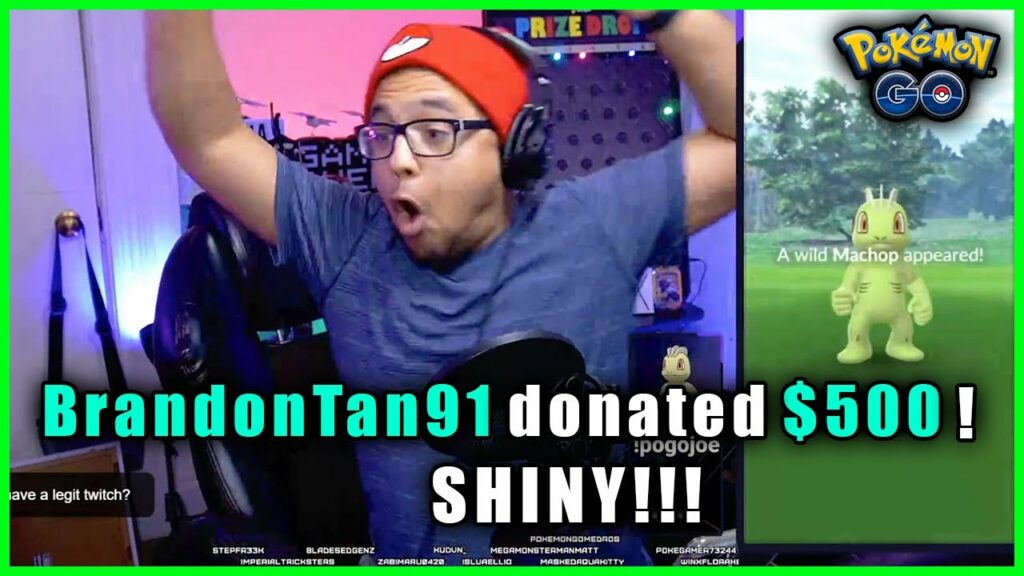 POKEMON GO STREAMERS WIN $500 IF THEY GET A SHINY POKEMON