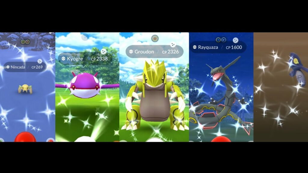 SHINY HOENN LEGENDARIES HAVE RETURNED! - Pokemon GO Shiny Compilation #204