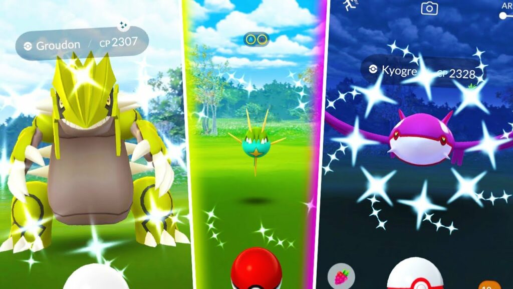 NEW HOENN EVENT IN POKEMON GO! Gen 3 Shiny Spawns / Shiny Groudon & Kyogre Raids