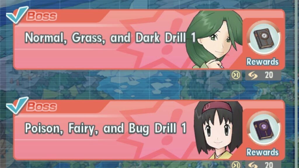 [Pokemon Masters EX] HOW TO DEFEAT CAP-UNLOCK AREA 2 (Normal, Grass, Dark, Poison, Fairy, Bug Drill)