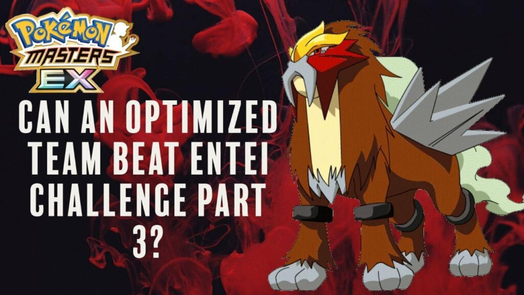 [POKEMON MASTERS] OPTIMIZED TEAM | ENTEI LEGENDARY ARENA |