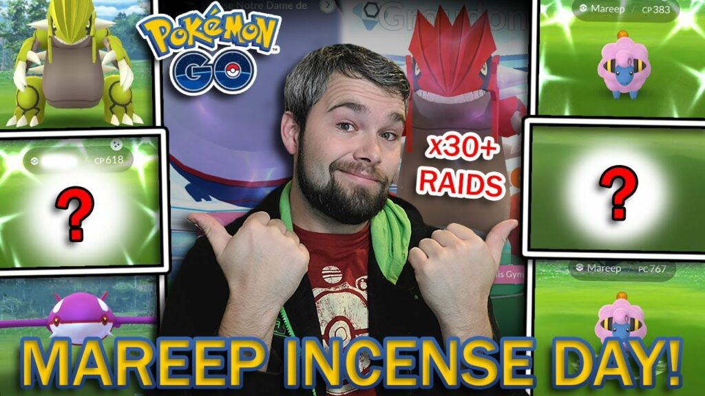 SHINY MAREEP INCENSE DAY EVENT! WE ACTUALLY DID REALLY GOOD! (Pokemon GO)