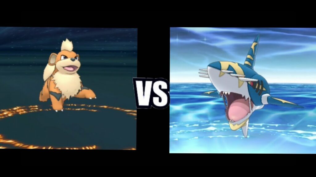 Pokemon masters special battle: puplithe team vs sharpedo team