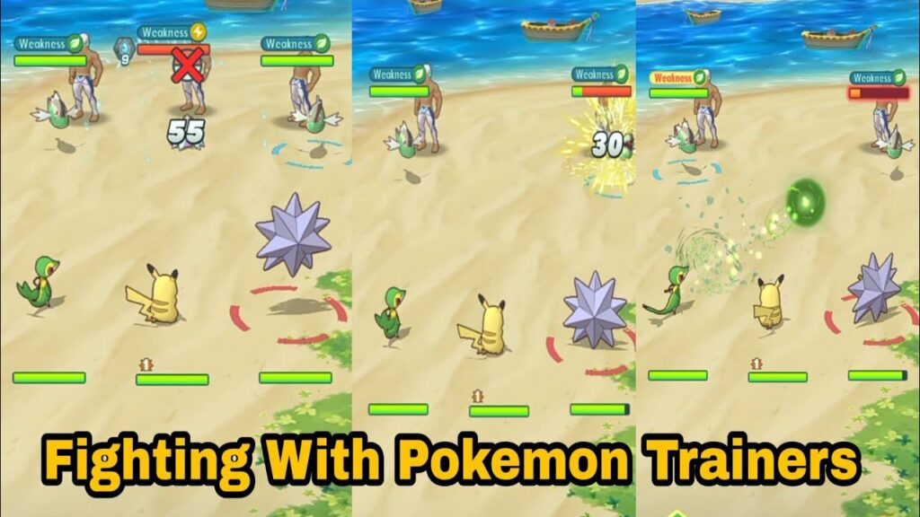 fighting with Pokemon trainers | Pokemon Masters EX Gameplay #shorts