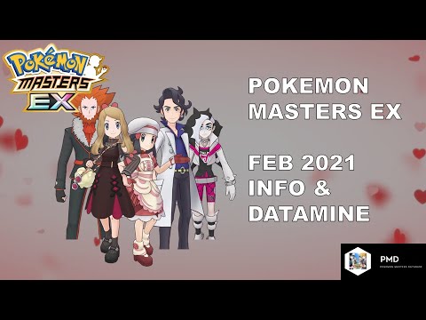 [Pokemon Masters] LOVE IS IN THE AIR! | 2021 FEBRUARY DATAMINE & INFO!