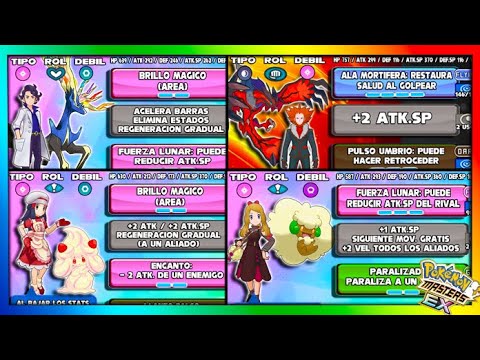 ANALISIS NUEVOS COMPIS !! LEGENDARIOS Y SAN VALENTIN - Pokemon Masters Ex
