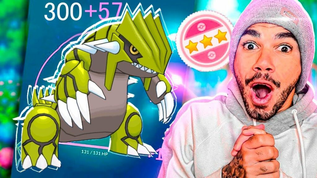 TALANDO GROUDON SHINY 100% & PODE MAXIMO - POKEMON GO | Cris |